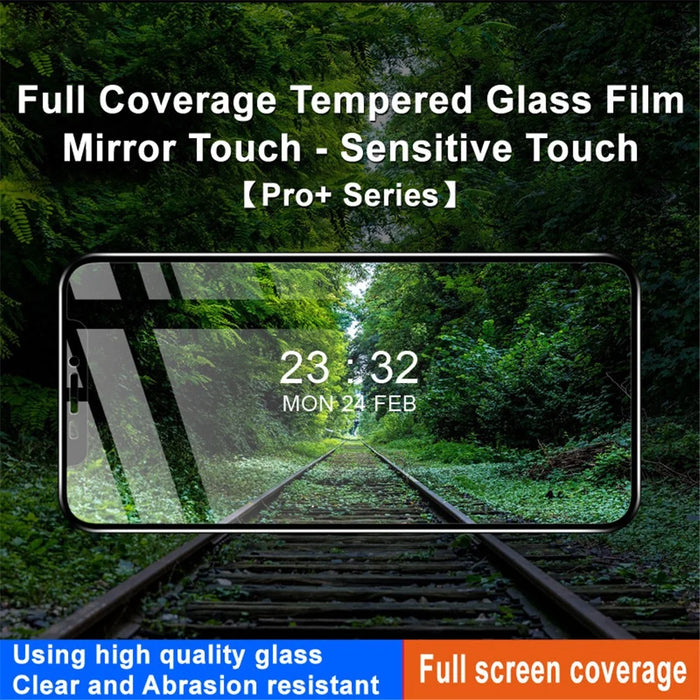 IMAK Pro+ Series For Google Pixel 9 Pro XL Tempered Glass Full Screen Protector HD Clear - 3
