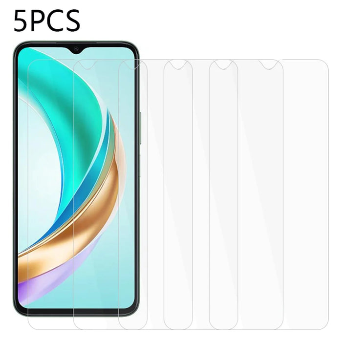 5PCS For Honor X6b 4G 2.5D Tempered Glass Screen Protector Sensitive Touch - 1