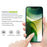 MOCOLO 25Pcs For iPhone 13 mini Screen Protector Silk Printing Tempered Glass Film - Black - 2