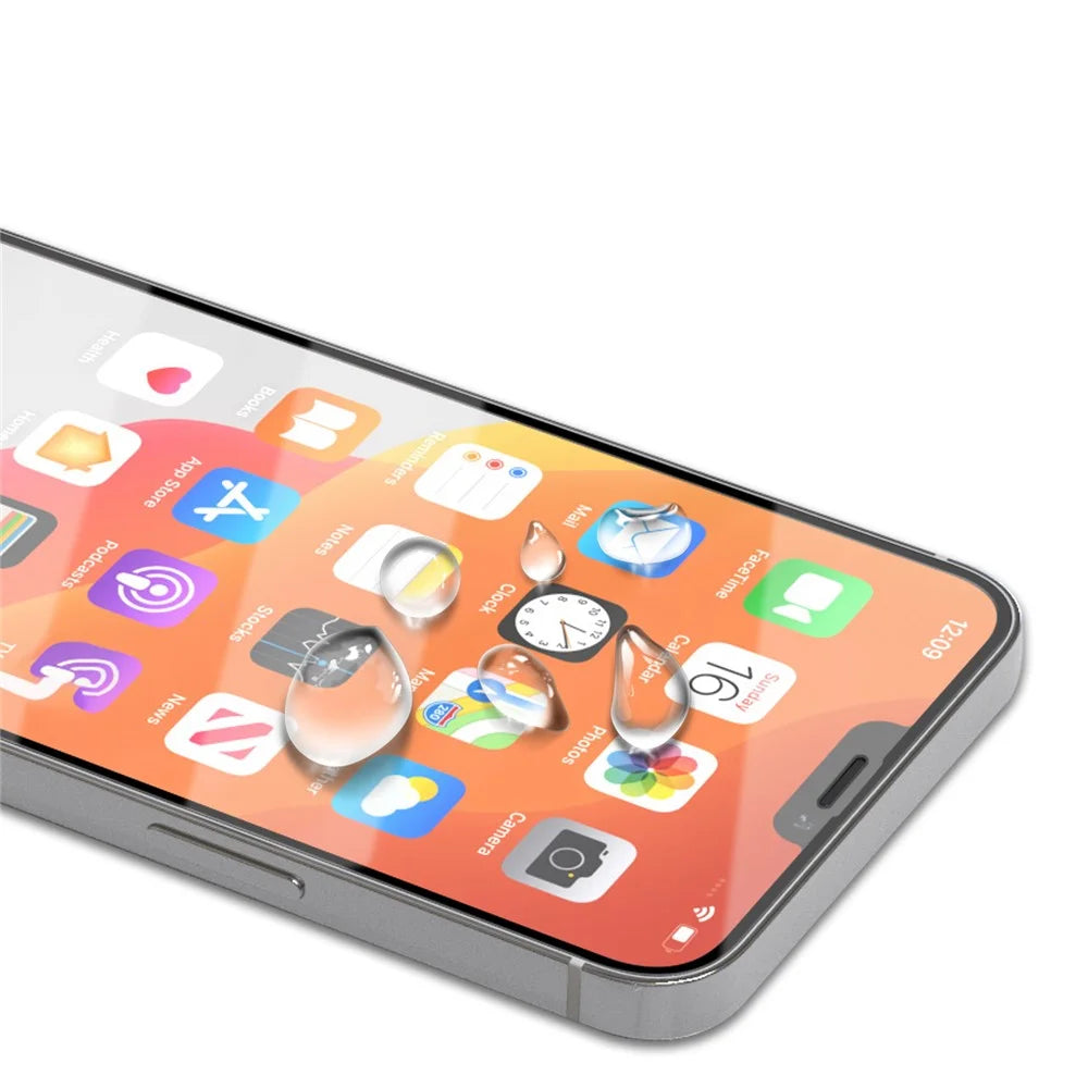 MOCOLO 25Pcs For iPhone 12 / 12 Pro Full Screen Protector Full Glue Tempered Glass Film - Black - 3