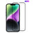 MOCOLO 25Pcs For iPhone 14 Plus Screen Protector Silk Printing Tempered Glass Full Cover Film - Black - 1