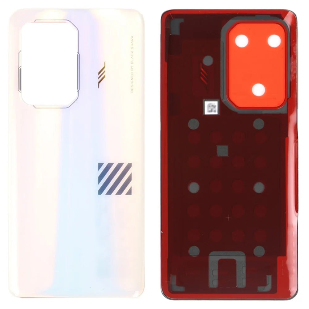 For Xiaomi Black Shark 5 Back Battery Housing Cover Replacement - White - 1