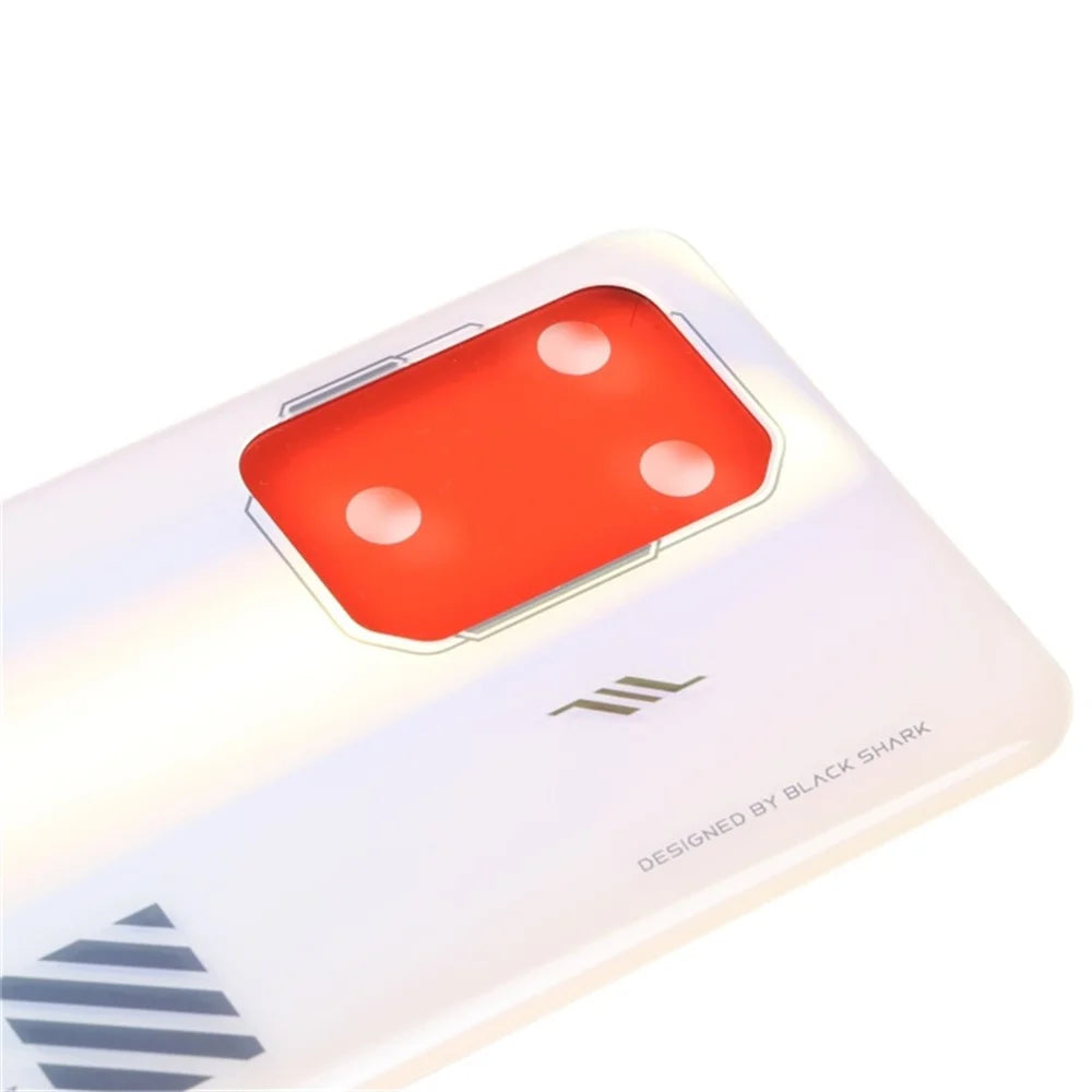 For Xiaomi Black Shark 5 Back Battery Housing Cover Replacement - White - 4