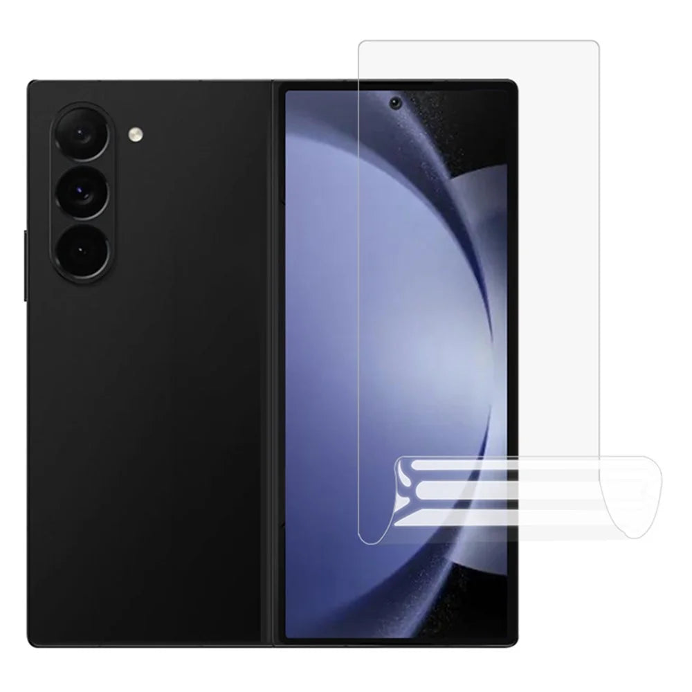 For Samsung Galaxy Z Fold6 5G Hydrogel TPU Screen Protector Anti-Scratch Outer Front Screen Film - 1