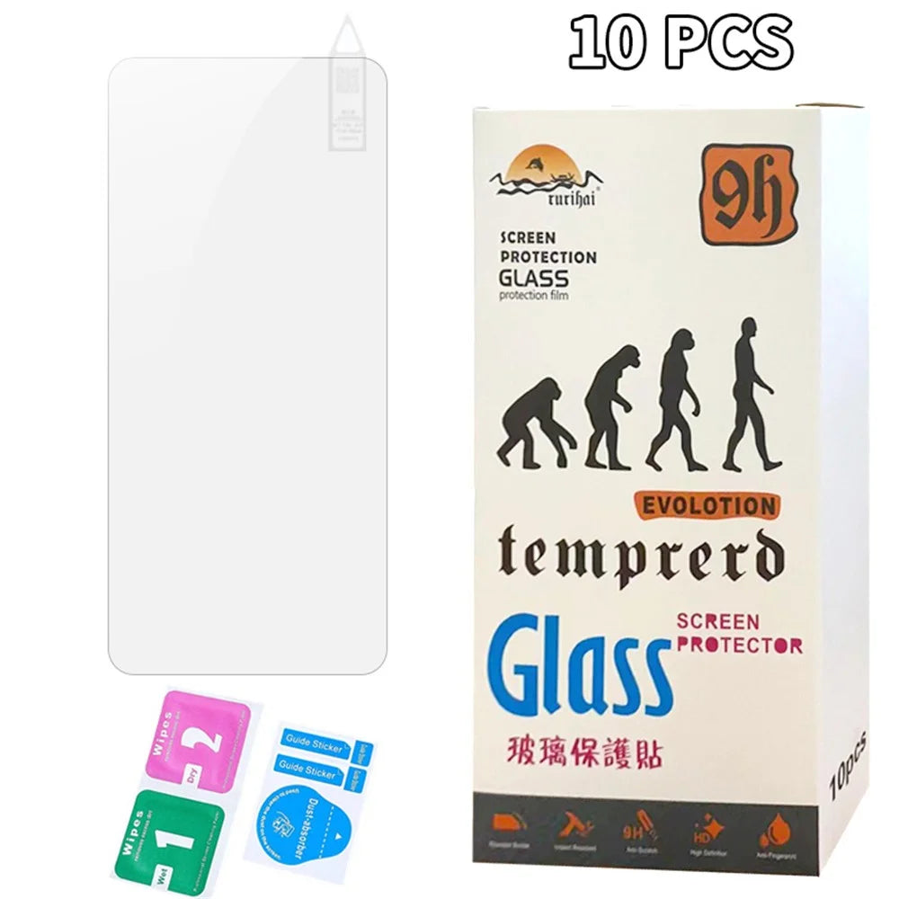 RURIHAI 10Pcs For vivo S19 5G Screen Protector High Aluminium-Silicon Glass 0.26mm 2.5D Film - 7