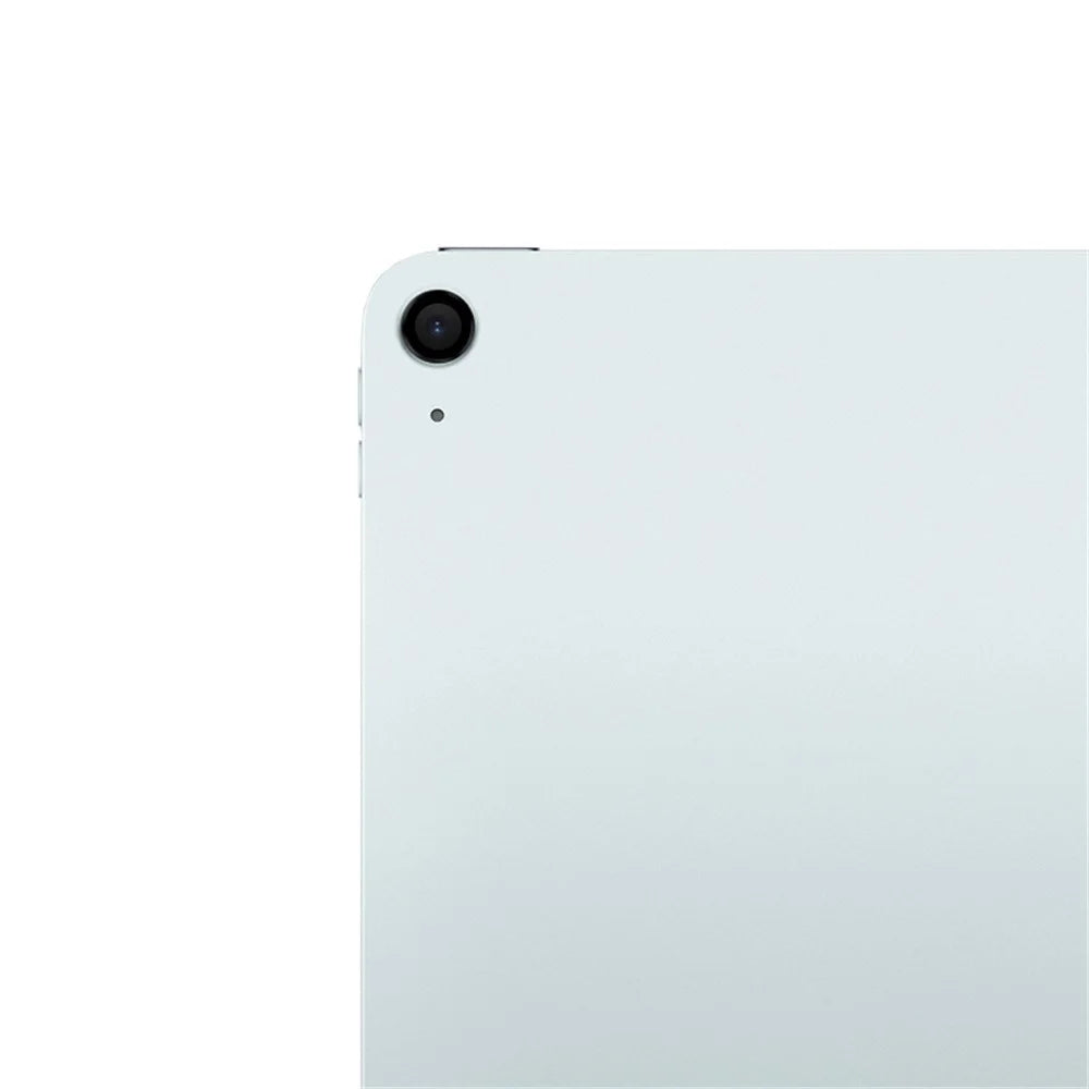 RURIHAI 2Pcs For iPad Air 11 (2024) Camera Lens Protector Metal Ring CSG Glass AR Clear Lens Film - Black - 2