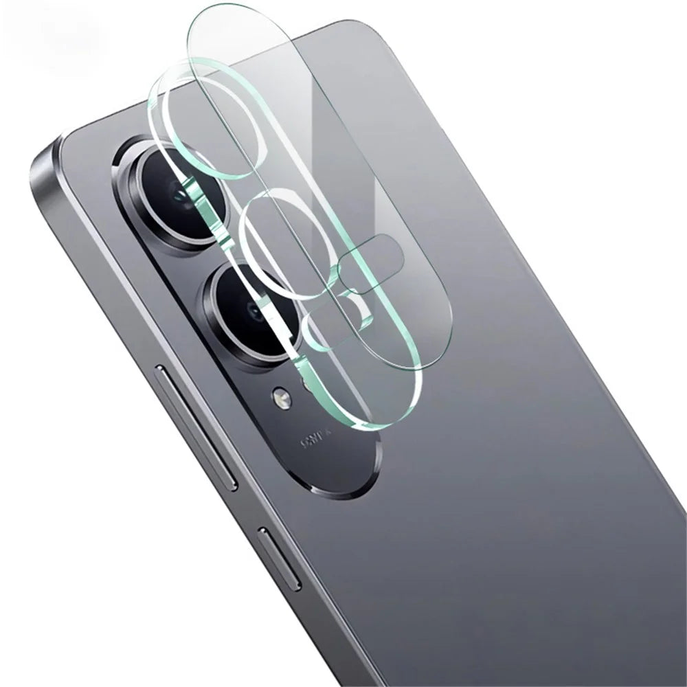 IMAK For OnePlus Nord CE4 Lite 5G / Oppo K12x 5G (China) Camera Lens Protector + Acrylic Lens Cap Tempered Glass - 1