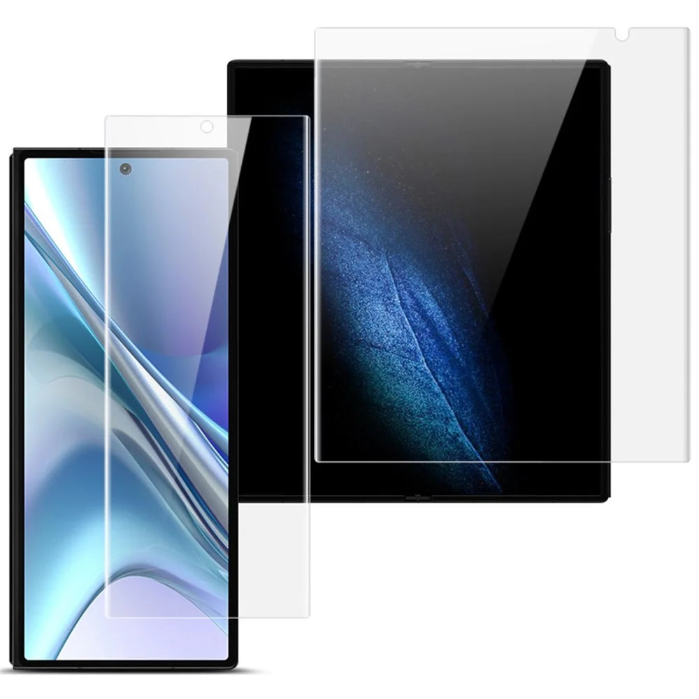 IMAK Hydrogel III Film For Samsung Galaxy Z Fold6 5G Soft TPU Screen Protector Set with Clear Outer, Inner Film - 3