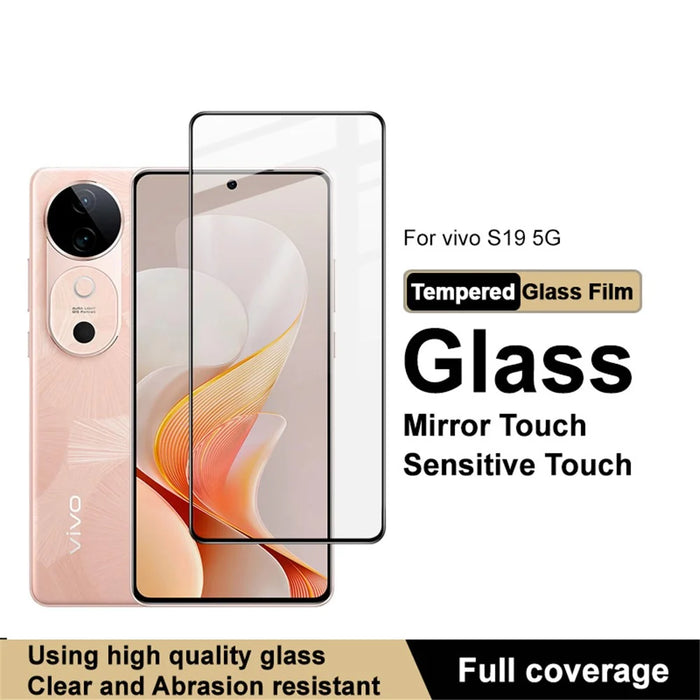 IMAK Pro+ Series For vivo S19 5G / iQOO Z9 5G Tempered Glass Full Screen Protector - 3