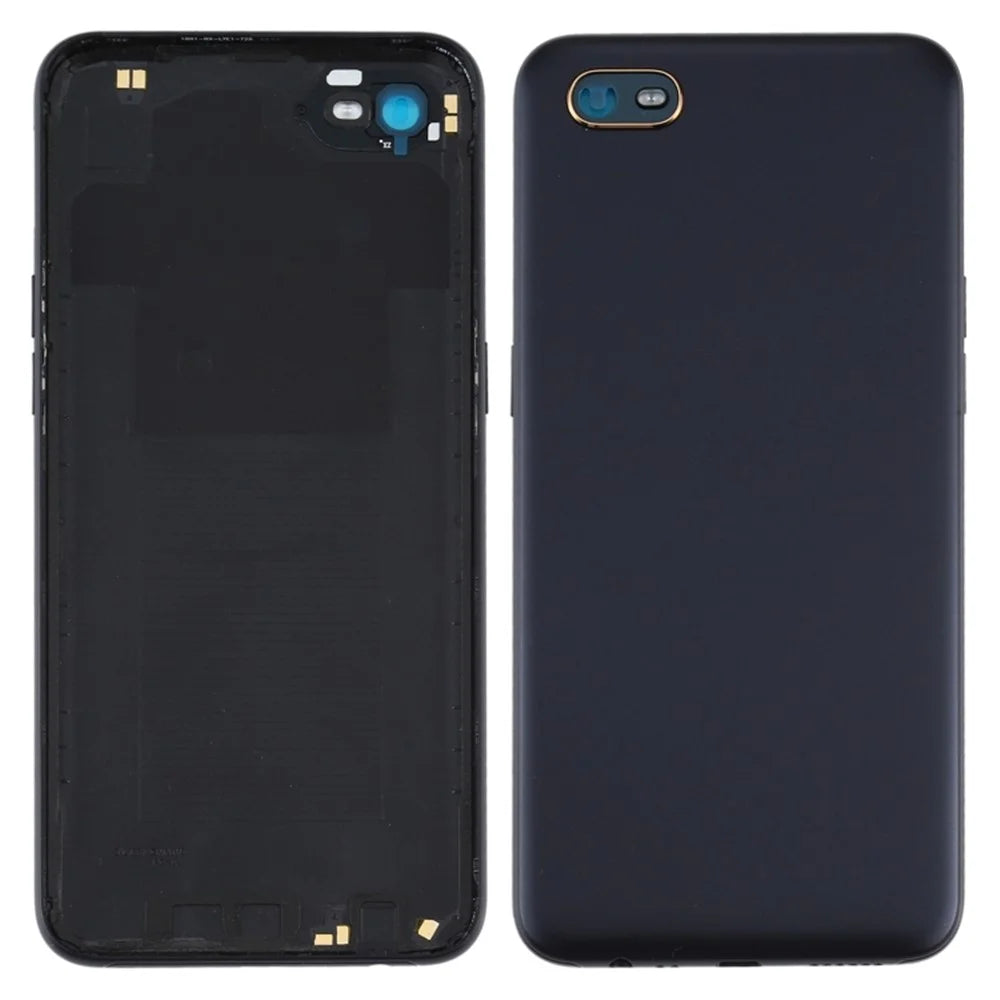 For Oppo A1k Battery Housing Back Cover Replacement - Black - 1