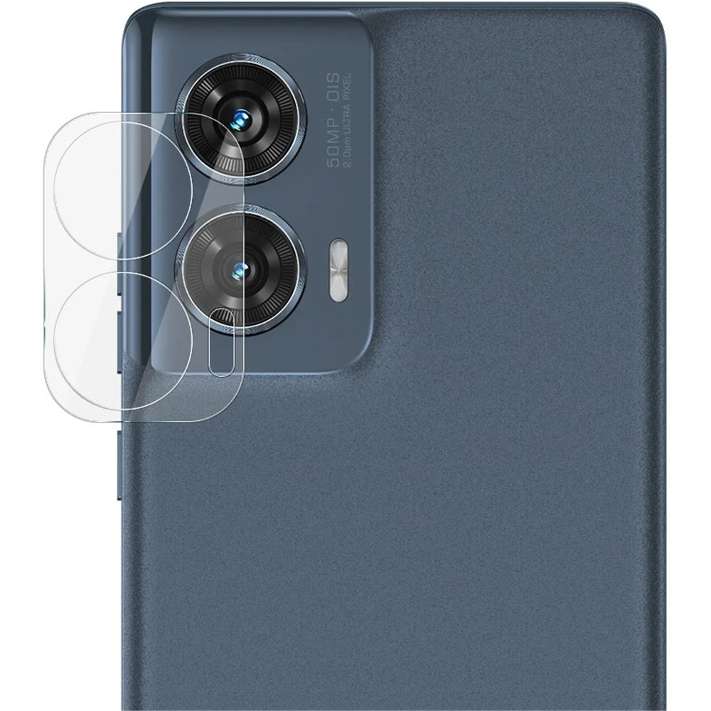 IMAK For Motorola Edge 50 Fusion 5G Tempered Glass Camera Lens Protector + Acrylic Lens Cap - 4