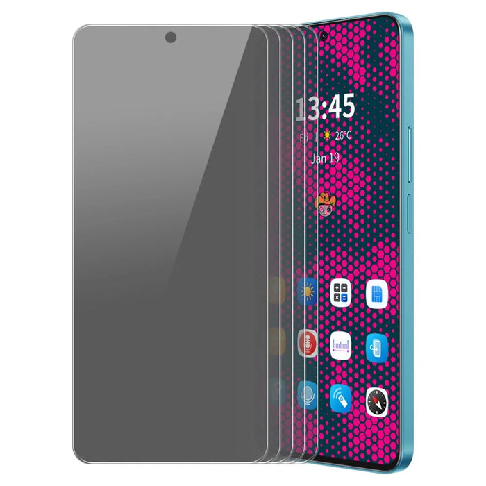 ENKAY HAT PRINCE 5Pcs For Honor X50 GT 5G Privacy Screen Protector High Aluminium-Silicon Glass Film - 1