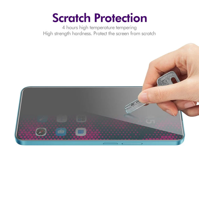 ENKAY HAT PRINCE 5Pcs For Honor X50 GT 5G Privacy Screen Protector High Aluminium-Silicon Glass Film - 6