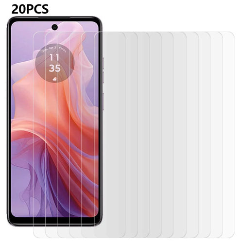 20PCS For Motorola Moto E14 4G / G04 4G / G04s 4G / G24 4G Screen Protector 2.5D 0.3mm Tempered Glass Screen Film - 1