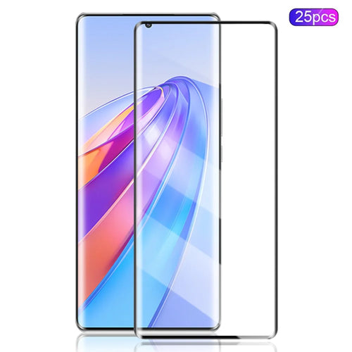 MOCOLO 25Pcs For Honor 60 / 60 SE / 70 5G / X40 5G Tempered Glass Screen Protector 3D Curved Edge - 1