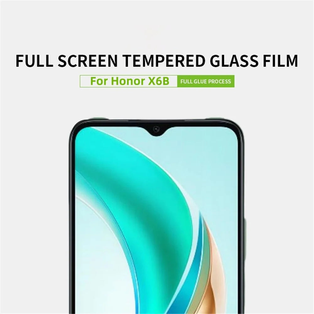 MOFI JK Series-1 for Honor X6b 4G Screen Protector High Aluminum-Silicon Glass Film Full Glue - 3