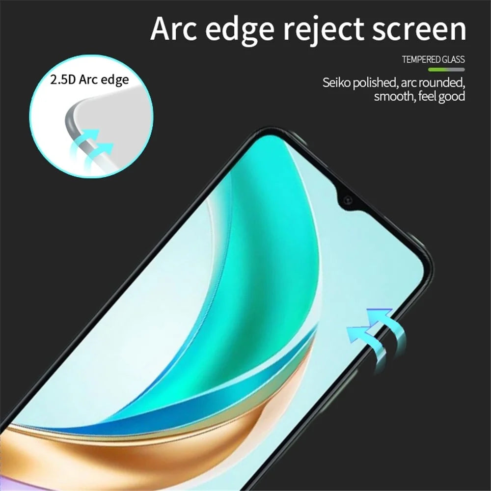 MOFI JK Series-1 for Honor X6b 4G Screen Protector High Aluminum-Silicon Glass Film Full Glue - 5