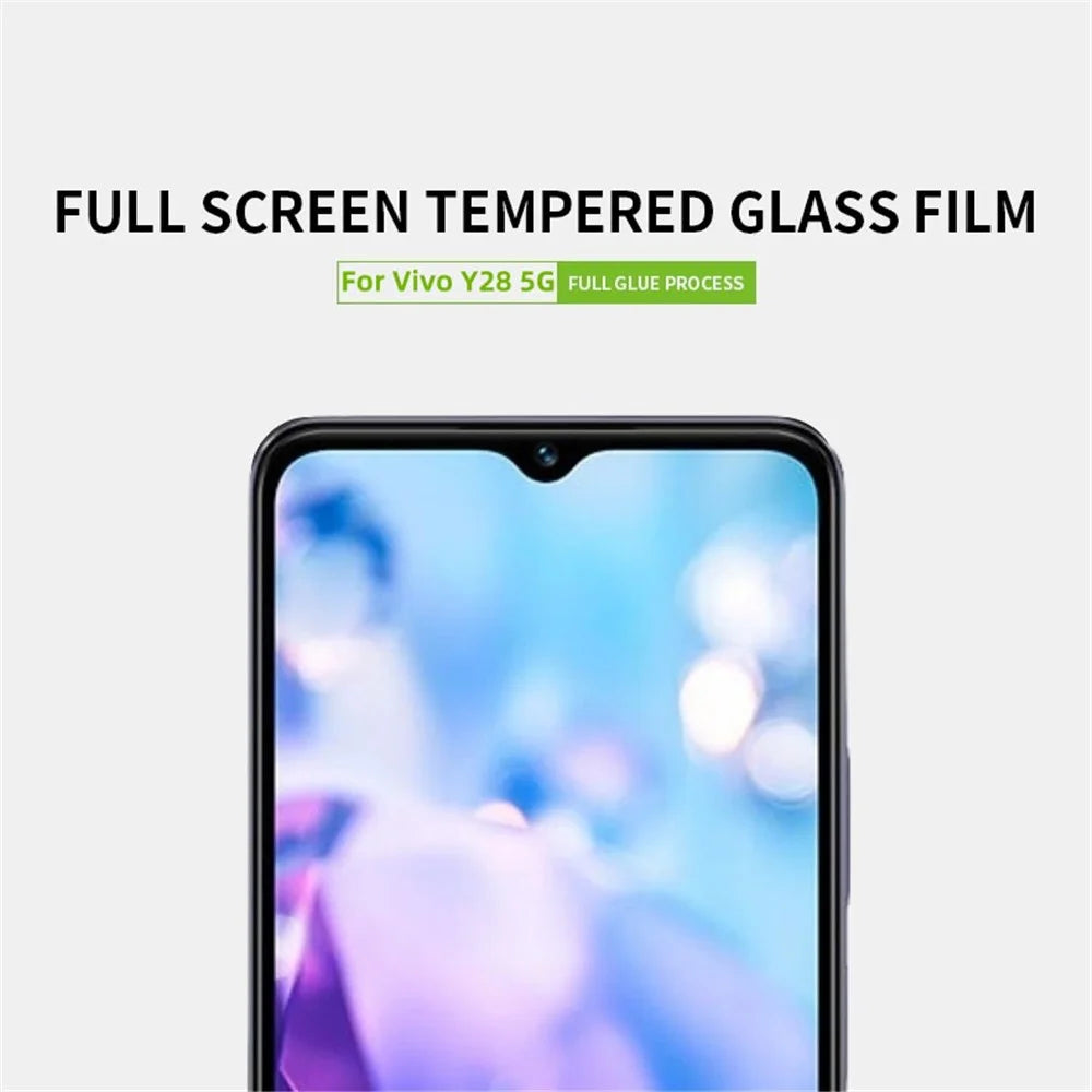 PINWUYO JK Series-2 for vivo Y28 5G Full Screen Protector Full Glue Anti-Explosion Film - 3