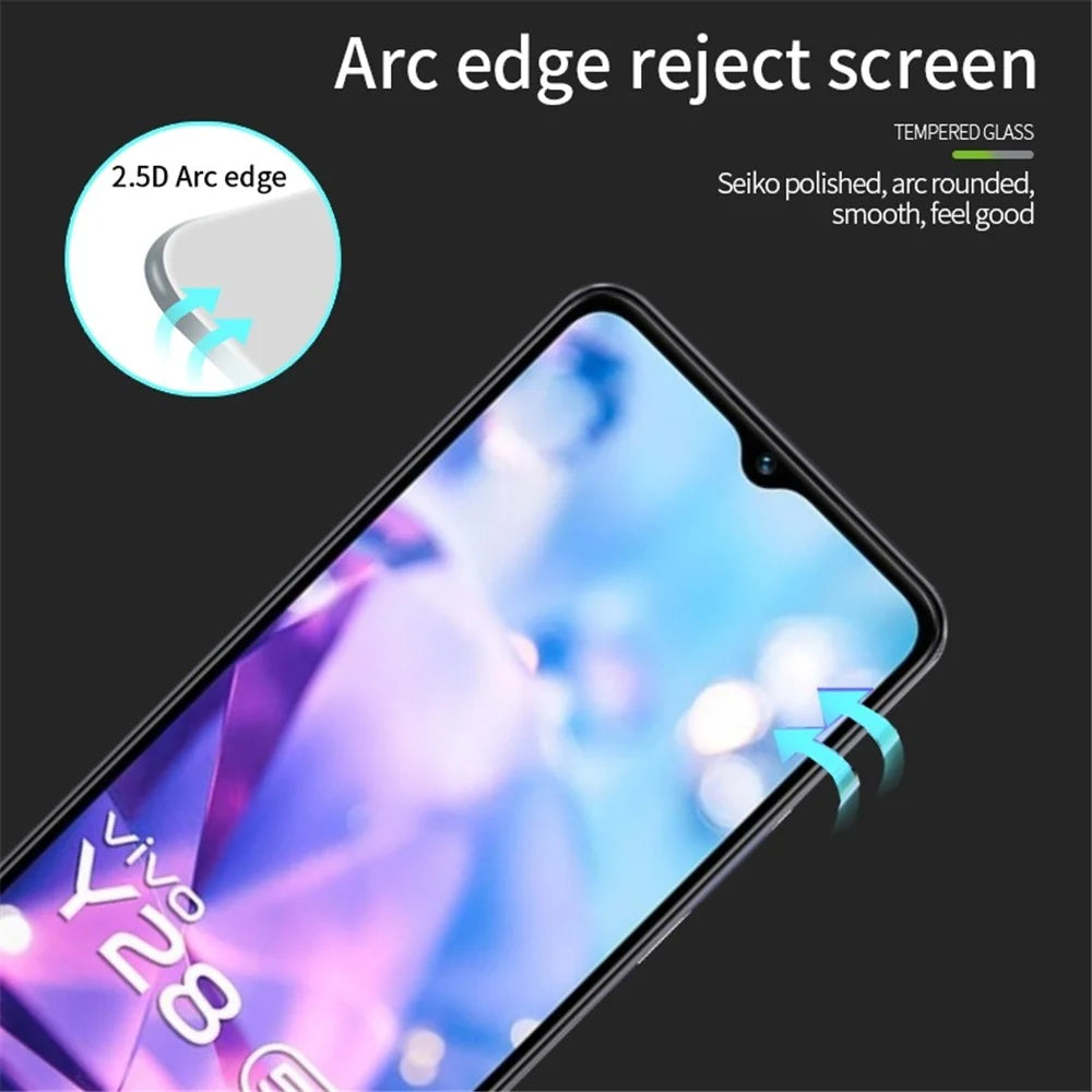 PINWUYO JK Series-2 for vivo Y28 5G Full Screen Protector Full Glue Anti-Explosion Film - 5
