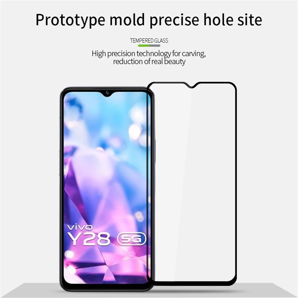 PINWUYO JK Series-2 for vivo Y28 5G Full Screen Protector Full Glue Anti-Explosion Film - 6