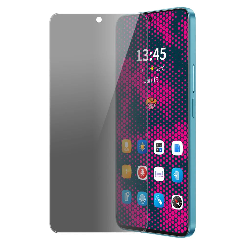 ENKAY HAT PRINCE For Motorola Moto G24 4G / G24 Power Screen Protector Anti-Peep Scratch Resistant Screen Film - 1