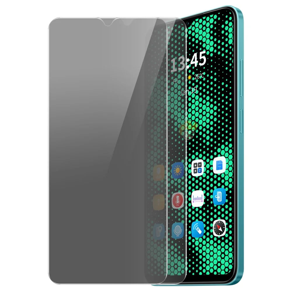 ENKAY HAT PRINCE 2Pcs For Motorola Moto E22 4G / E22i 4G Screen Protector 28-degree Anti Spy Privacy Film - 1