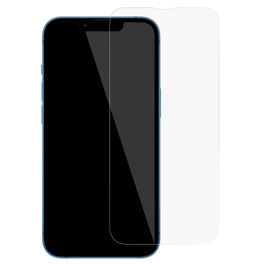 For iPhone 16 Screen Protector High Aluminium-Silicon Glass Film Full Coverage Large Arc Edges - 1
