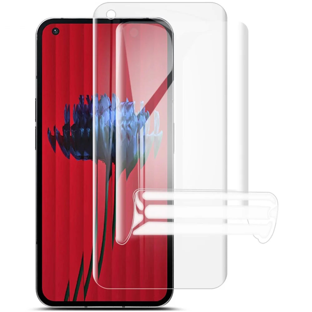 IMAK 2PCS Hydrogel Film III for Nothing phone (1) 5G Anti-scratch Soft TPU Protective Film Full Glue HD Clear Screen Protector - 1