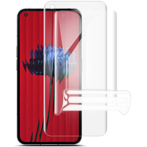 IMAK 2PCS Hydrogel Film III for Nothing phone (1) 5G Anti-scratch Soft TPU Protective Film Full Glue HD Clear Screen Protector - 1