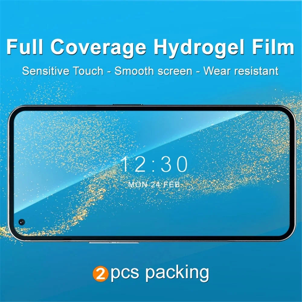 IMAK 2PCS Hydrogel Film III for Nothing phone (1) 5G Anti-scratch Soft TPU Protective Film Full Glue HD Clear Screen Protector - 3