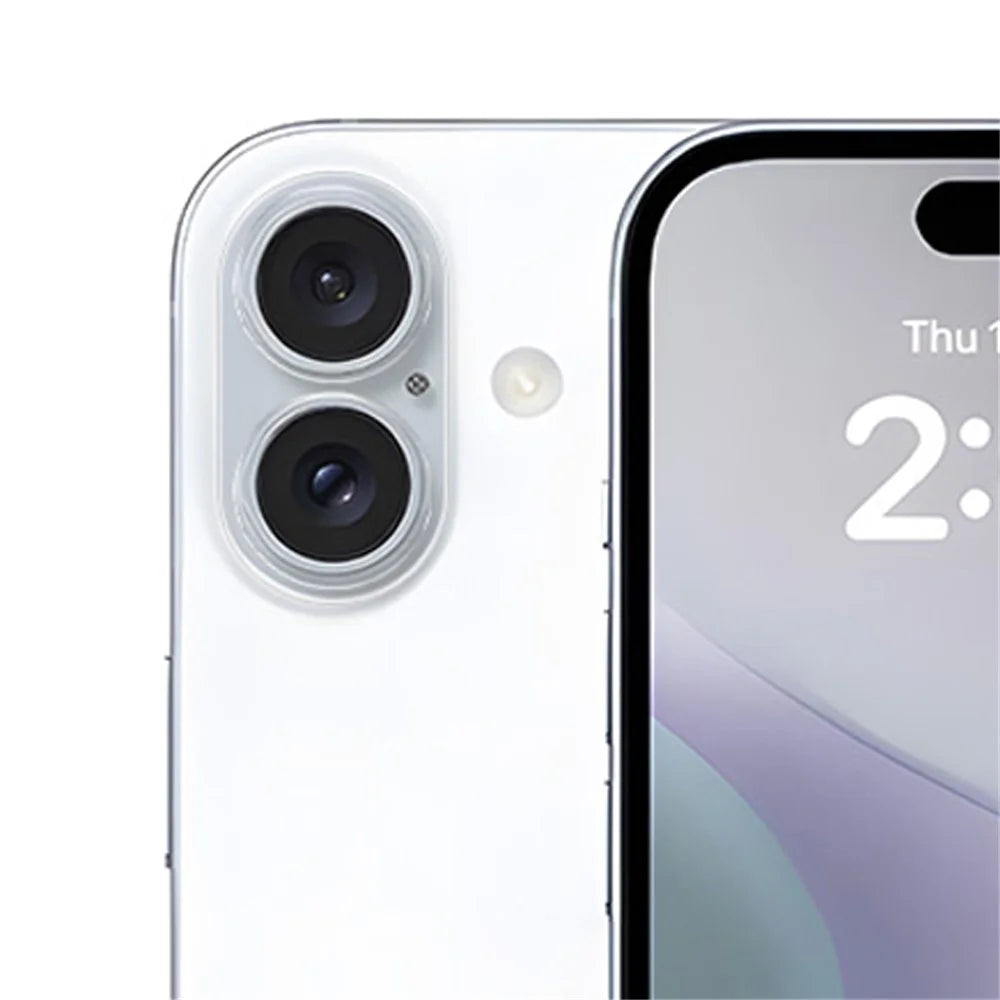 RURIHAI For iPhone 16 Plus / 16 3D Camera Lens Protector High Aluminum-Silicon Glass - 2