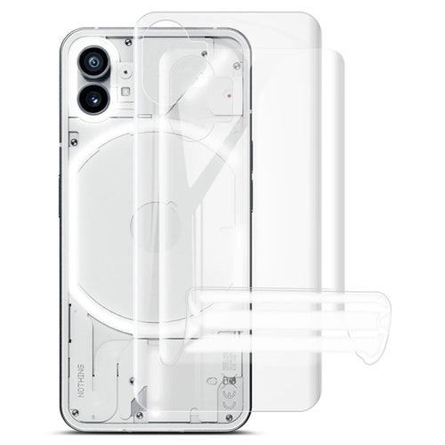IMAK 2Pcs / Set Hydrogel Film III Full Coverage Back Protector for Nothing phone (1) 5G, TPU Transparent Phone Protective Film - 1