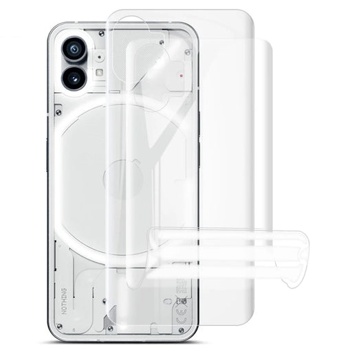 IMAK 2Pcs / Set Hydrogel Film III Full Coverage Back Protector for Nothing phone (1) 5G, TPU Transparent Phone Protective Film - 1