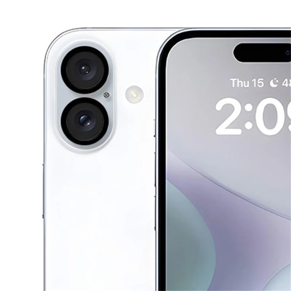 RURIHAI For iPhone 16 / 16 Plus Camera Lens Protector AR Transparency Enhancement Lens Film - 2