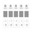 ENKAY HAT PRINCE 5Pcs For OnePlus Nord CE3 5G Full Screen Protector 28-Degree Anti-Peep - 7