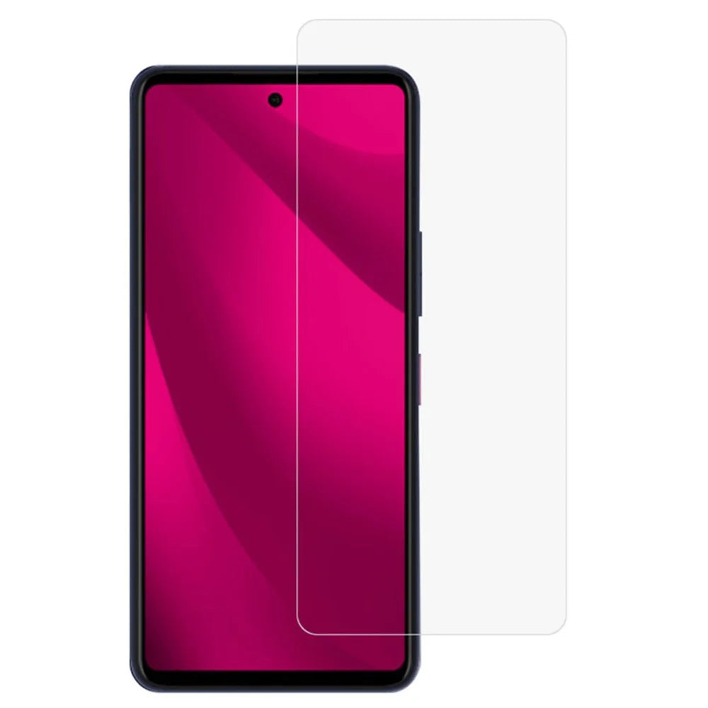 For T-Mobile REVVL 7 Pro Screen Protector Tempered Glass Film Arc Edges - 1