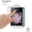 MOCOLO 25Pcs For Samsung Galaxy Z Flip7 FE 5G / Z Flip6 5G Rear Screen Protector Full Glue Tempered Glass Film - Black - 2