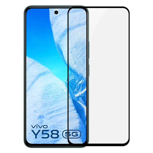 RURIHAI For vivo Y58 5G Screen Protector 2.5D 0.26mm High Aluminum-Silicon Glass Film - 1
