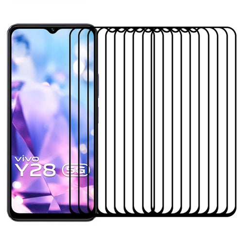 RURIHAI 10Pcs For vivo Y28 5G Full Screen Protector 0.26mm Secondary Hardening - 1