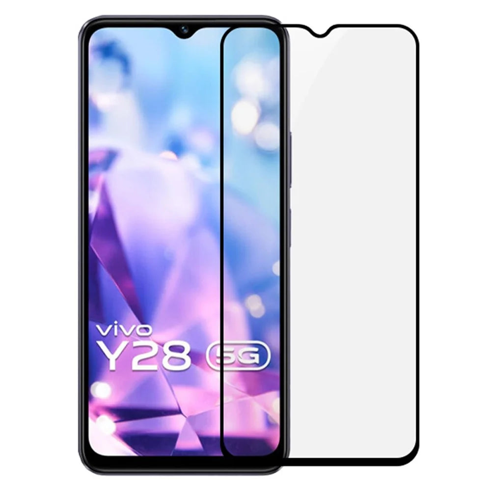 RURIHAI For vivo Y28 5G High Aluminum-Silicon Glass Screen Protector Secondary Hardening - 1