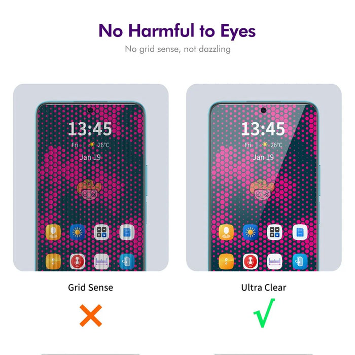 ENKAY HAT PRINCE 5Pcs For Infinix Hot 40i Screen Protector Scratch Resistant Anti-Spy - 5