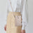 Litchi Texture Zipper Mobile Phone Bag Universal Dual Layer Cell Phone Pouch with Adjustable Shoulder Strap - Apricot - 5