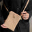 Litchi Texture Zipper Mobile Phone Bag Universal Dual Layer Cell Phone Pouch with Adjustable Shoulder Strap - Apricot - 7