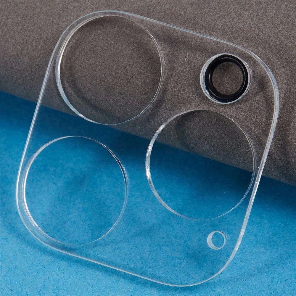 For iPhone 16 Pro Max / 16 Pro Camera Lens Protector Tempered Glass, HD Clear - 5