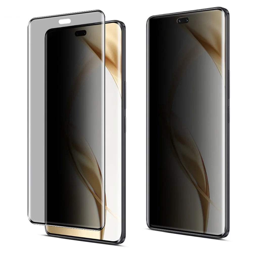 IMAK For Honor 200 Pro 5G Anti-Spy Tempered Glass Full Screen Protector 3D Curved Edge - 4
