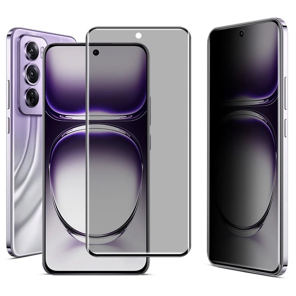 IMAK For Oppo Reno12 5G (China) / Reno12 Pro 5G (China) Anti-Spy Full Screen Protector 3D Curved - 4