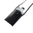 Crossbody Phone Bag Dual Layer Textured PU Leather Button Cellphone Purse Pouch with Adjustable Shoulder Strap - Black - 5