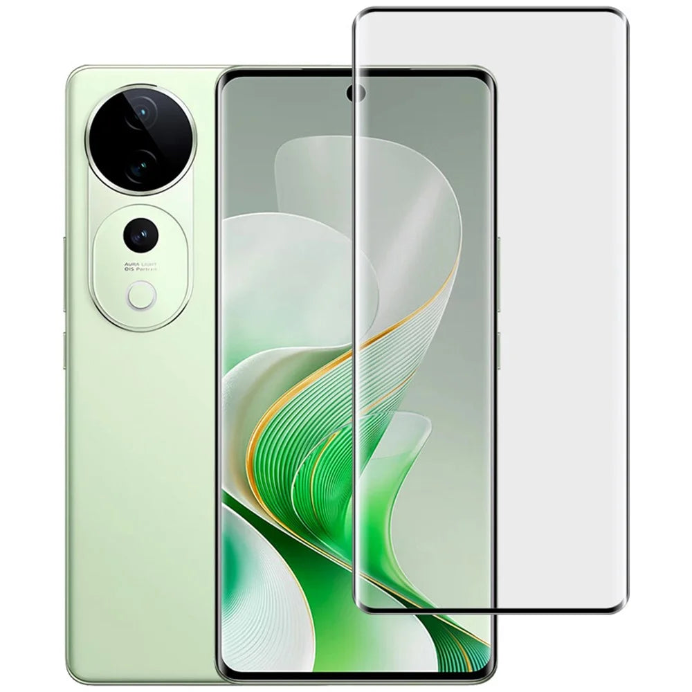 IMAK For vivo S19 Pro 5G / V40 5G / V40 Pro 5G Tempered Glass Film 3D Curved Screen Protector Full Cover - 1