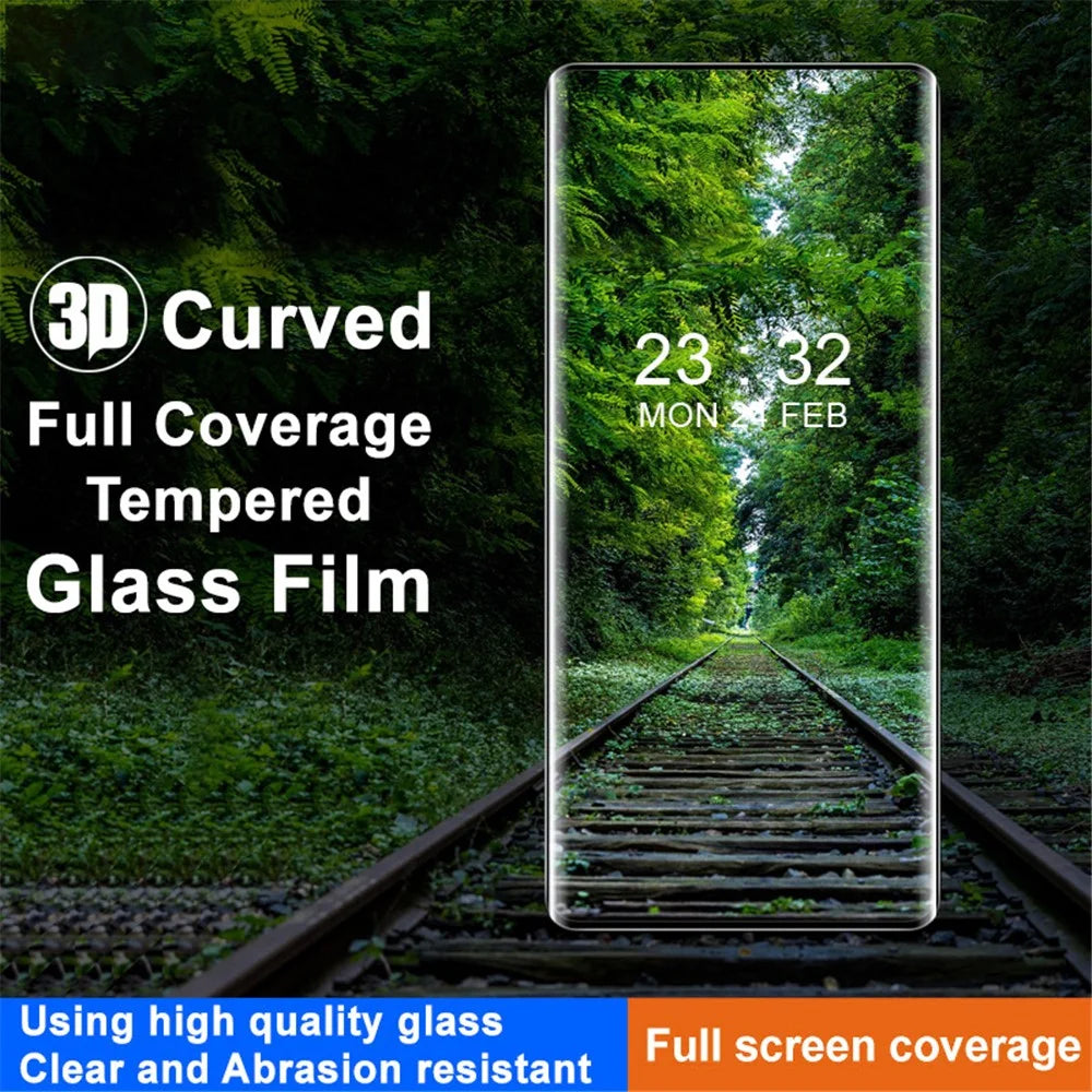 IMAK For vivo S19 Pro 5G / V40 5G / V40 Pro 5G Tempered Glass Film 3D Curved Screen Protector Full Cover - 3