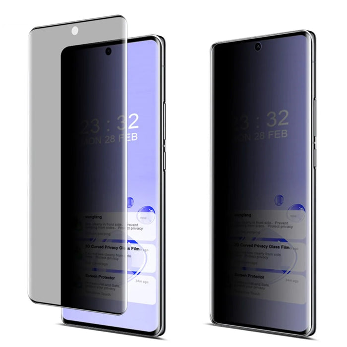 IMAK For vivo X100s Pro 5G / X100 Ultra 5G Anti-Peep Tempered Glass Screen Protector (No Edge Version) - 4